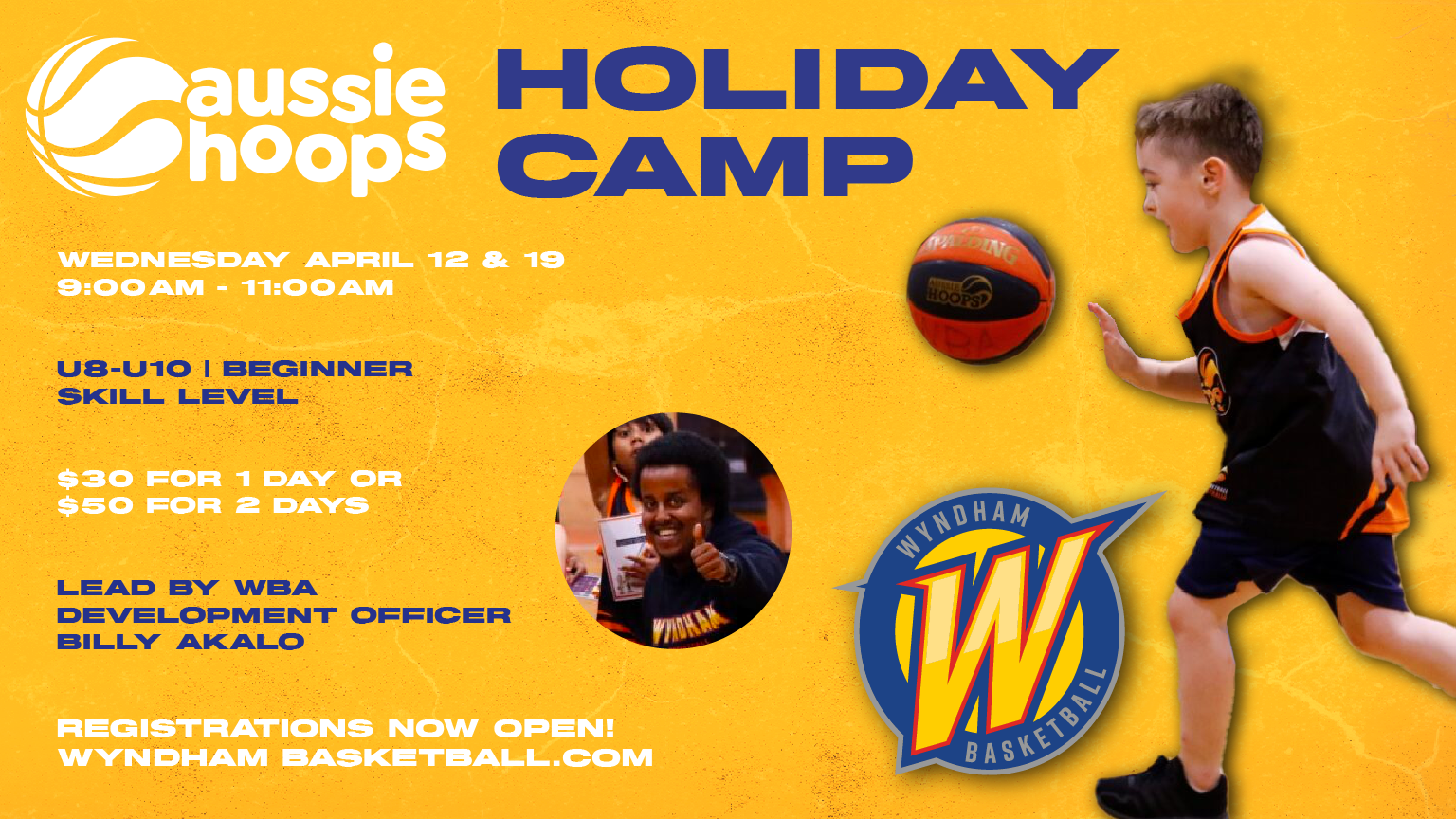 Aussie Hoops Term 2 2023 Wyndham basketball