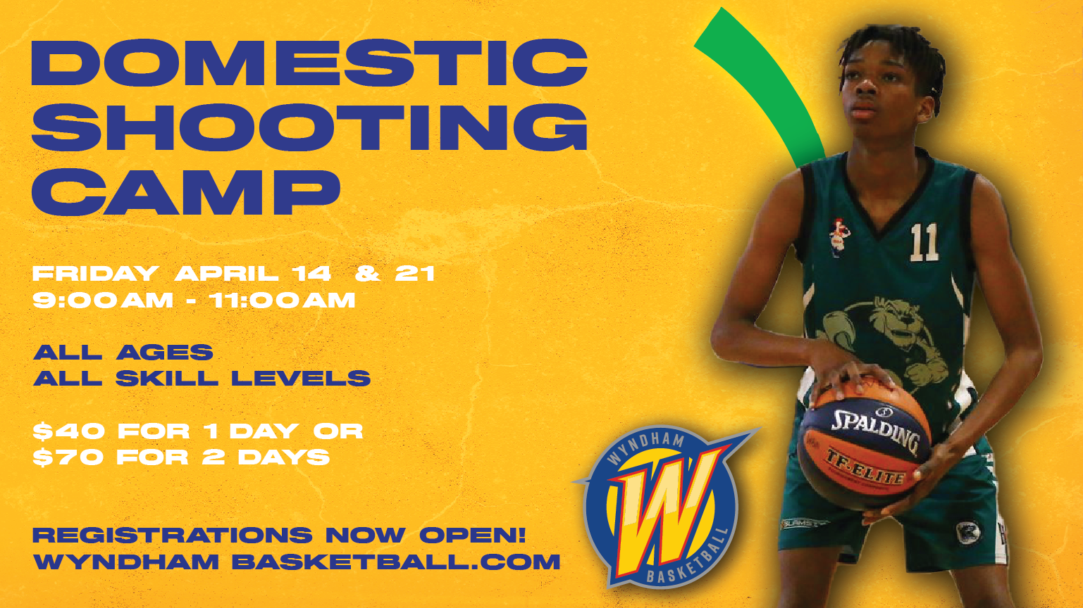 Domestic Shooting camp Term 2 2023 Wyndham basketball