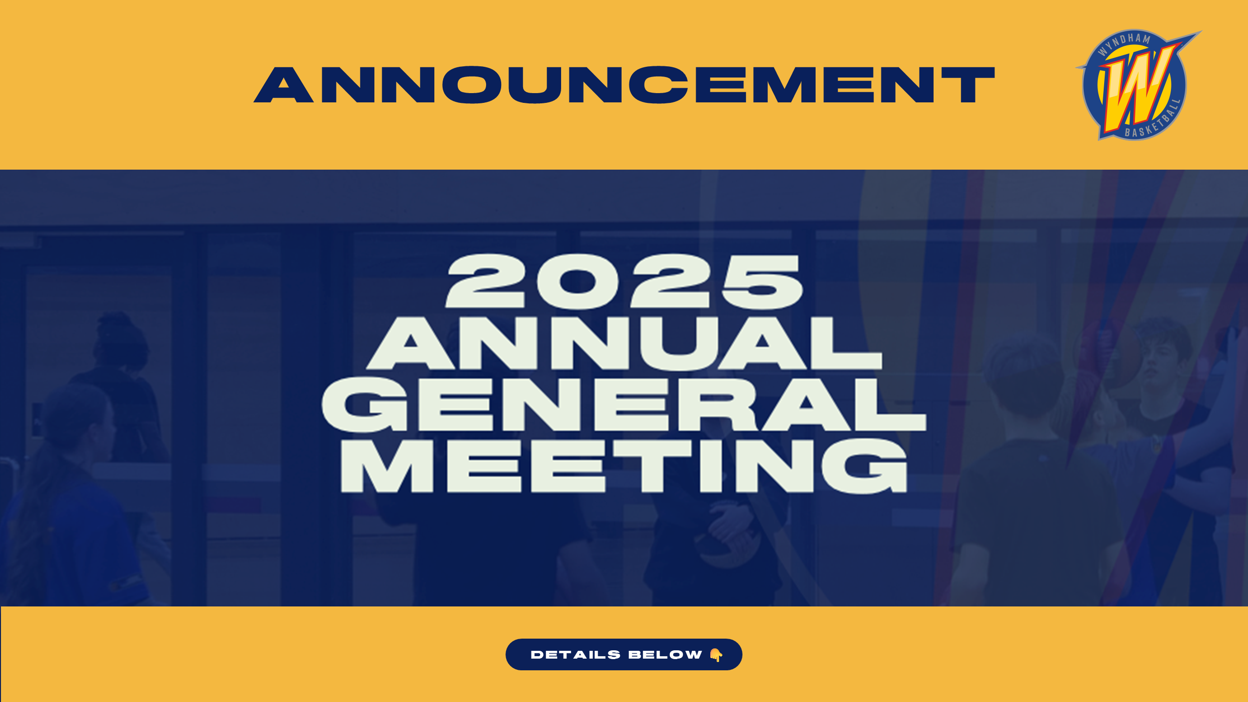 NOTICE OF 2025 WBA ANNUAL GENERAL MEETING