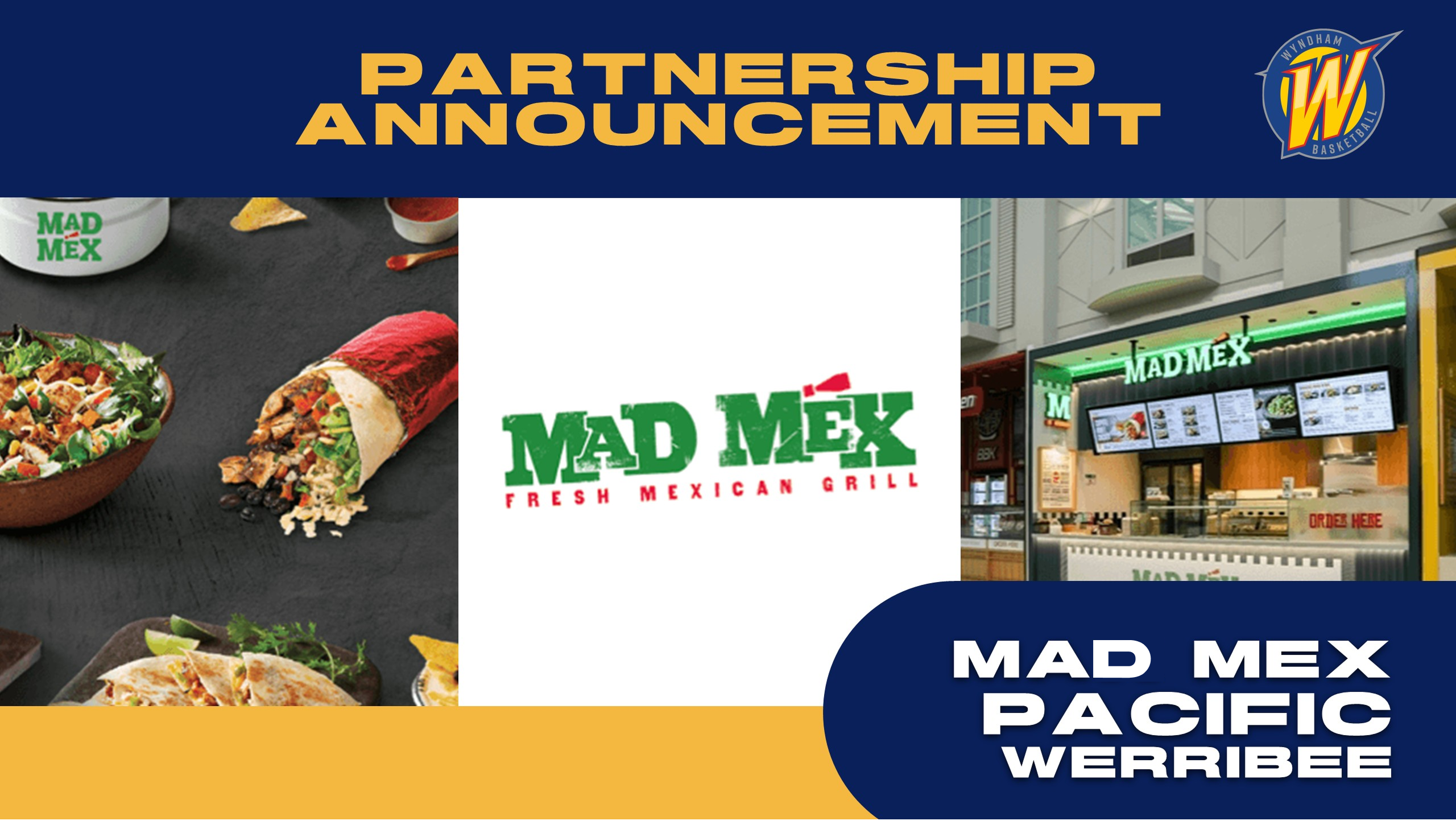 Wyndham Basketball and Mad Mex Pacific Werribee Partnership