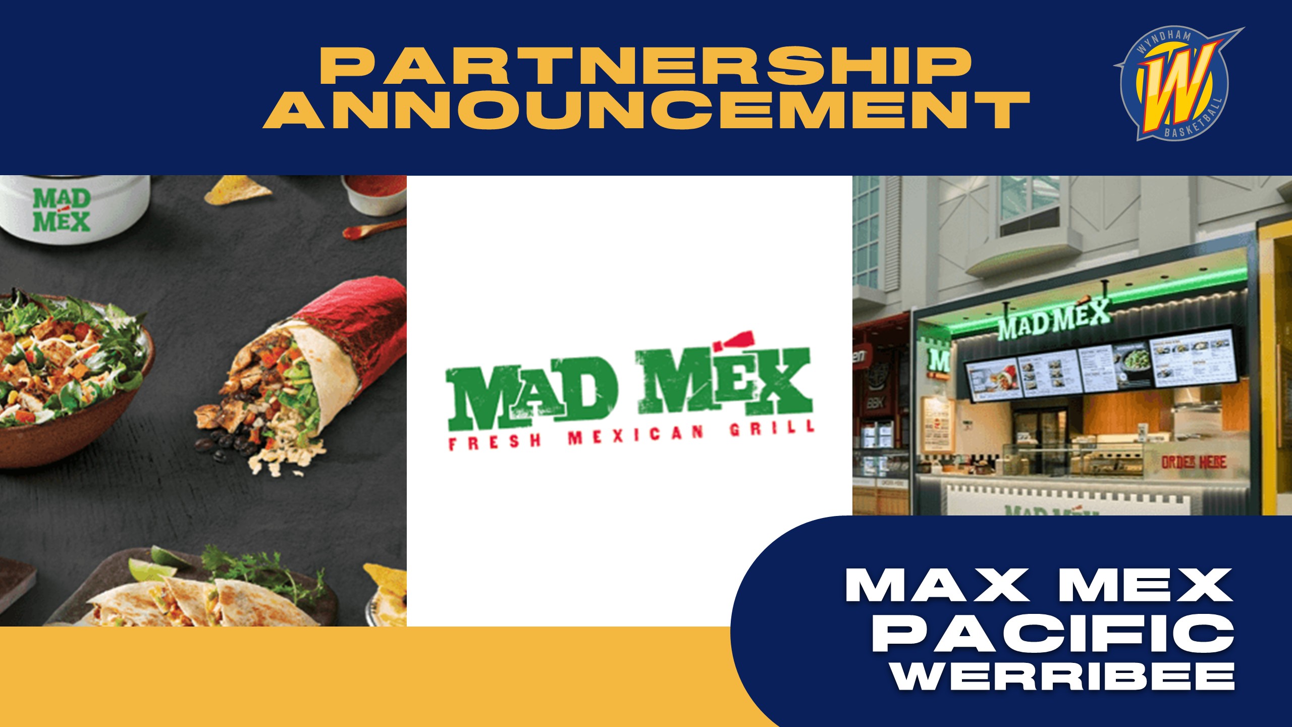 Wyndham Basketball and Mad Mex Pacific Werribee Partnership