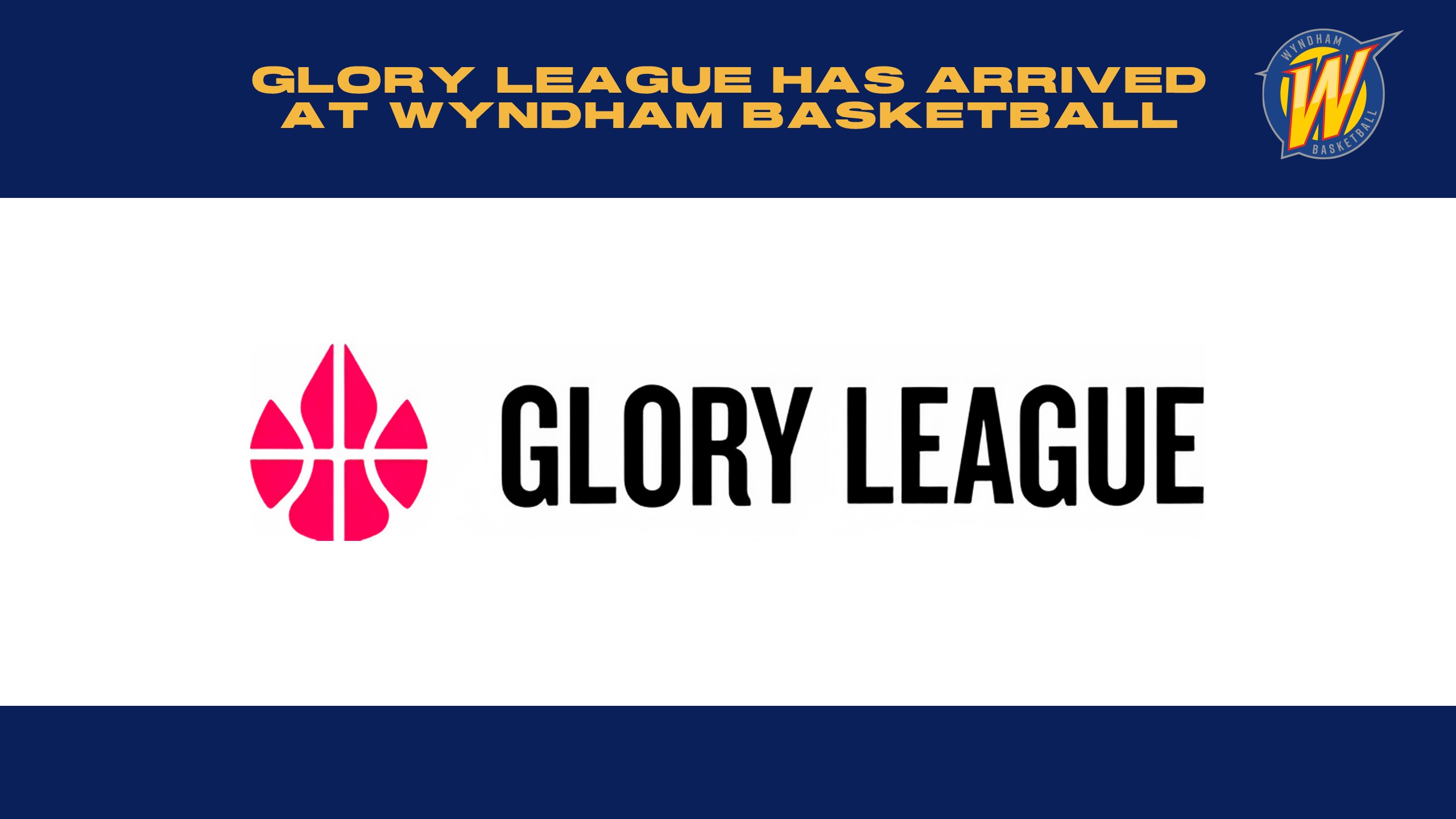 Glory League tips off at Wyndham Basketball!